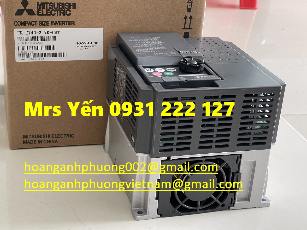 FR-E740-3.7K-CHT Biến tần Mitsubishi, Hoàng Anh Phương