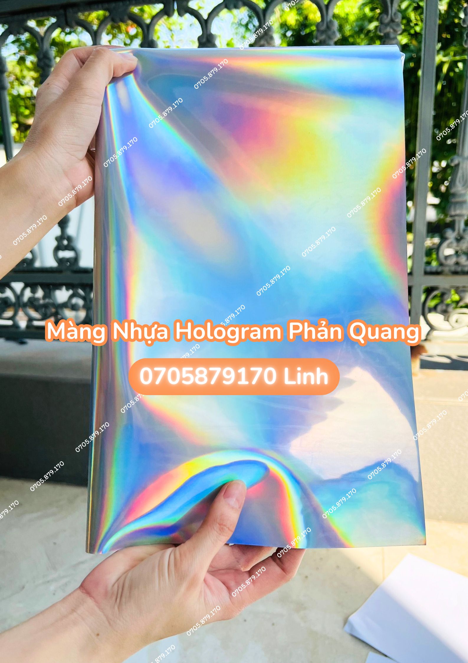 Giá Màng Nhựa PVC Hologram Phản Quang