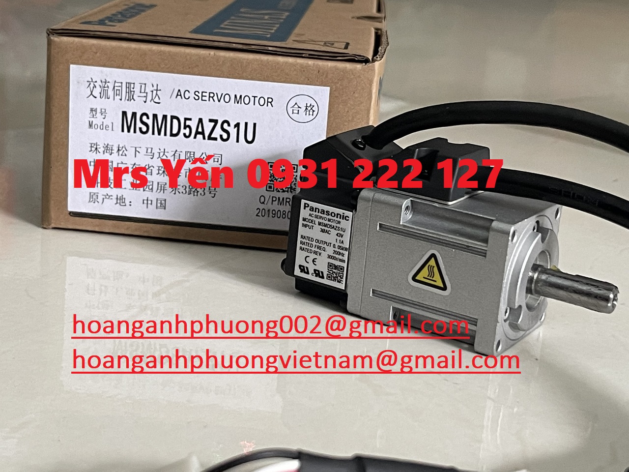 MSMD5AZS1U Động cơ Panasonic nhập khẩu giá tốt, bảo hành 1-1