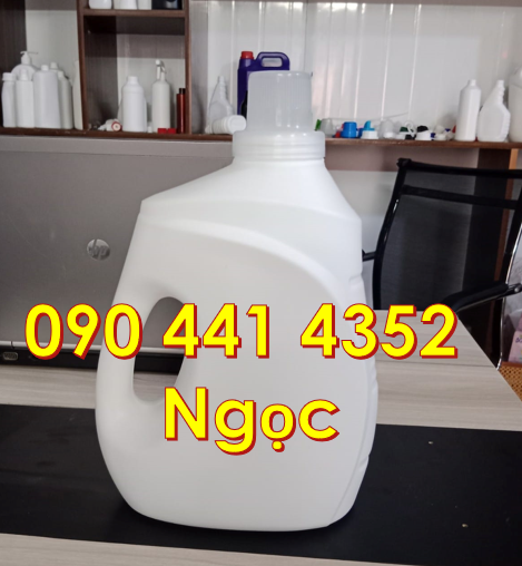 Can nhựa đựng nước giặt 3.8 lít, 3.6 lít, can nhựa đựng nước lau sàn