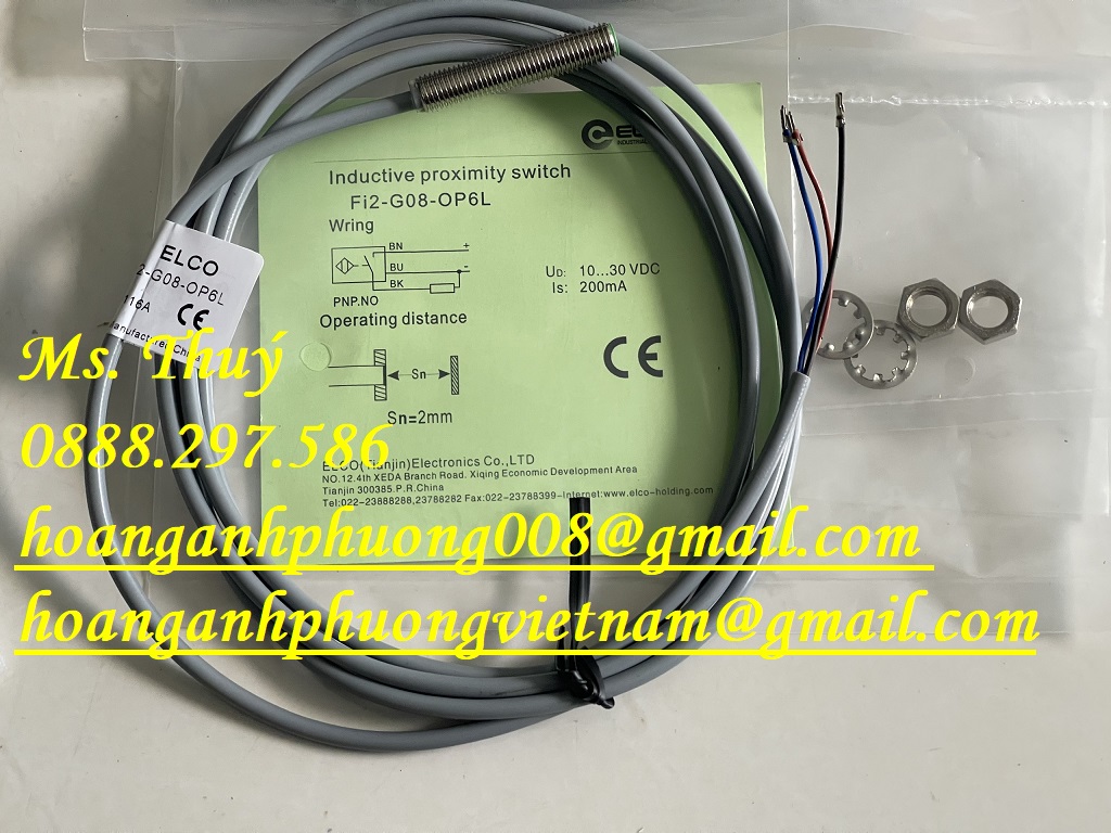 CELCO Fi2-G08-OP6L - Cảm biến nhập khẩu - Hoàng Anh Phương