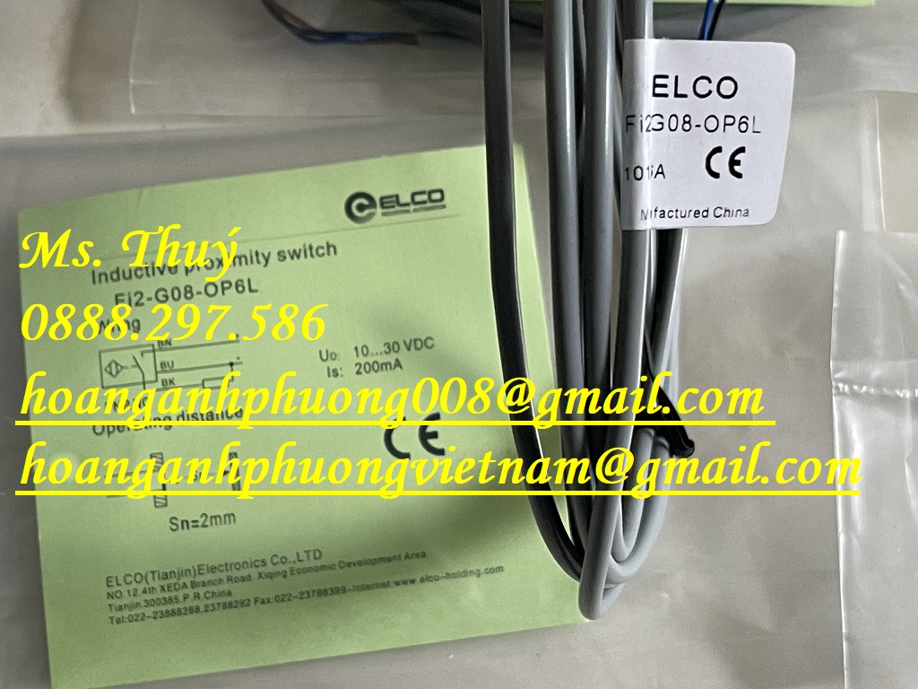 CELCO Fi2-G08-OP6L - Cảm biến nhập khẩu - Hoàng Anh Phương