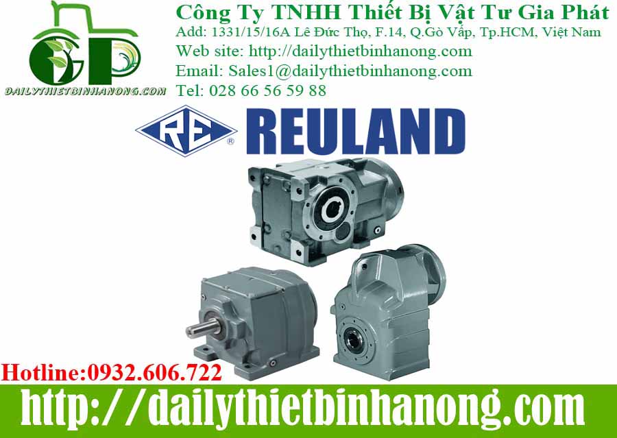 Động cơ bánh răng Reuland chính hãng Hoa Kỳ