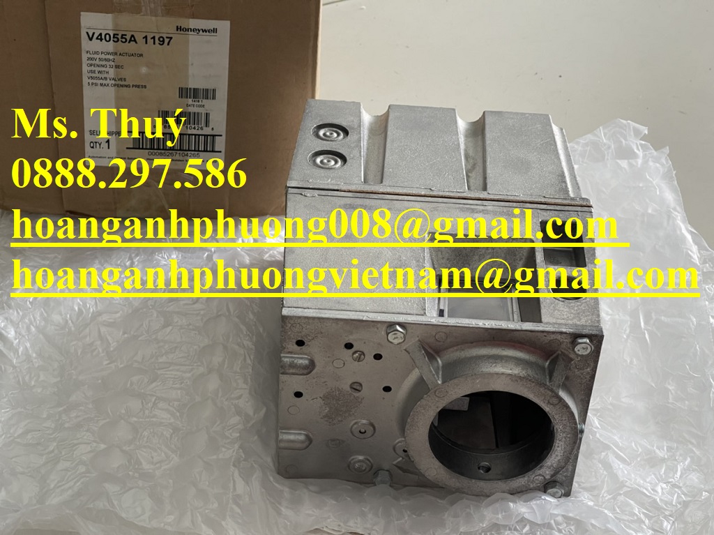 Bộ truyền động Honeywell V4055A 1197 - Hàng mới 100%