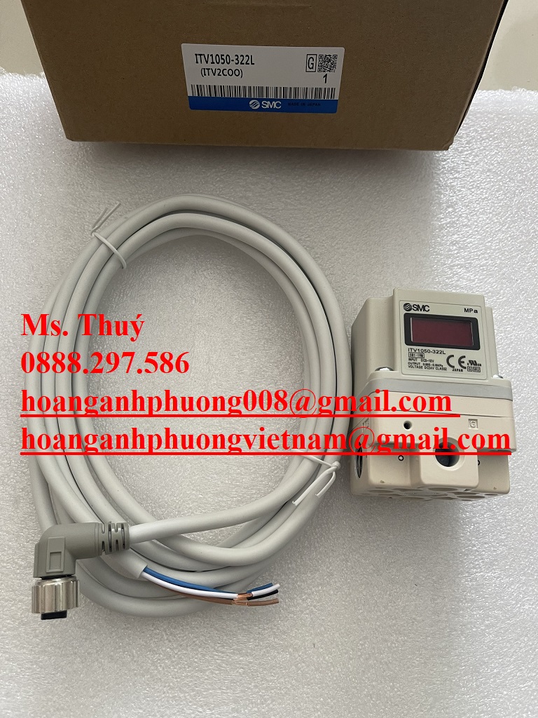 Van điều áp SMC chính hãng - ITV1050-322L - New 100%