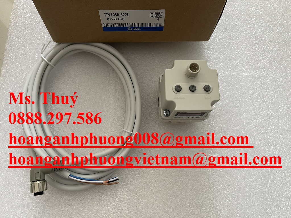 Van điều áp SMC chính hãng - ITV1050-322L - New 100%