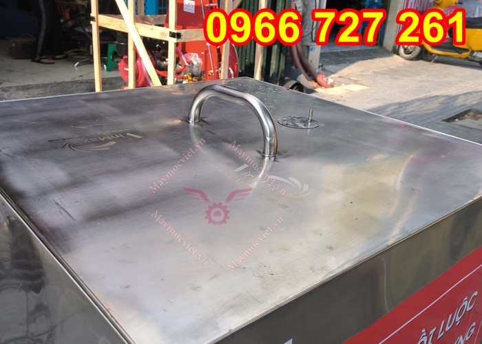 Nồi nấu luộc bánh chưng chạy điện công nghiệp 300L