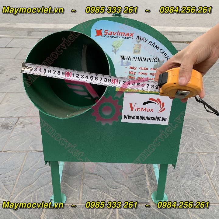 Máy băm chuối mịn cửa ngang động cơ 2HP bảo hành 12 tháng