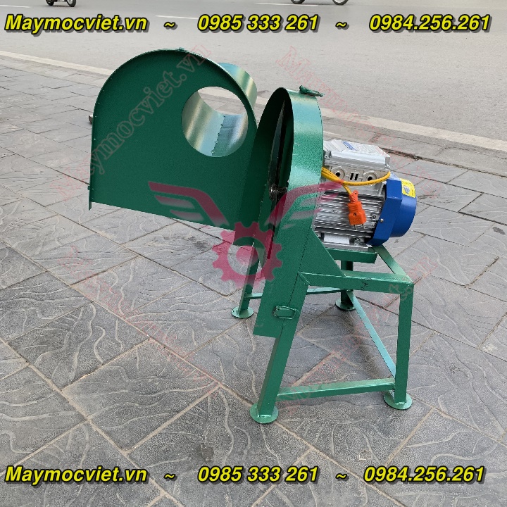 Máy băm chuối mịn cửa ngang chạy điện năng suất 1 tấn/ giờ