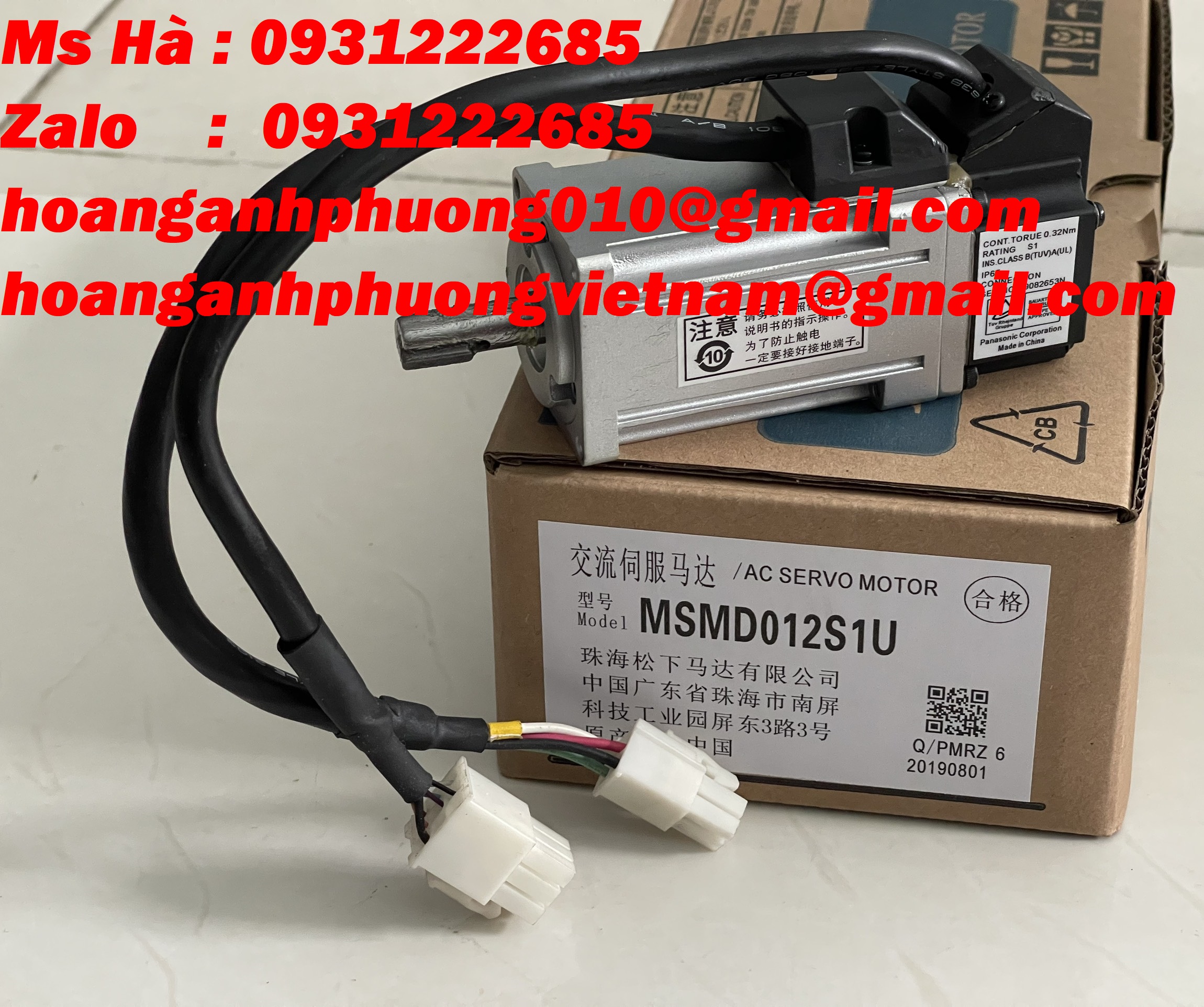 Panasonic động cơ MSMD012S1U giao hàng nhanh chóng - Bình Dương