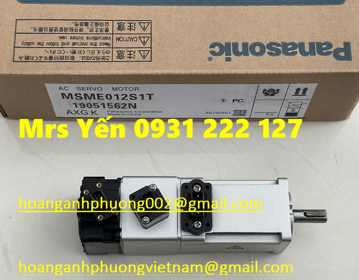 MSME012S1T Động cơ Panasonic, Giao hàng miễn phí toàn quốc