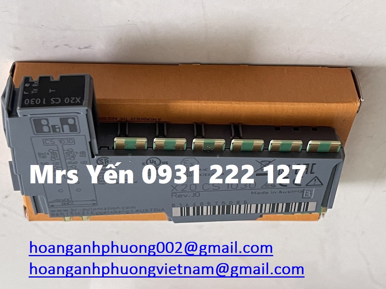 X20CS1030 Mô đun B&R nhập khẩu giá tốt tại Bình Dương