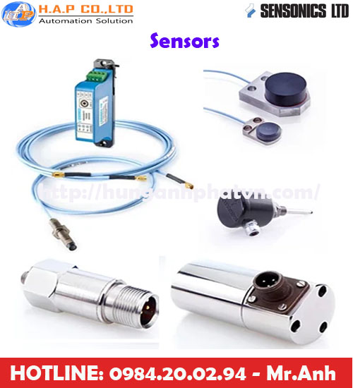 cảm biến rung Sensonics tại việt nam, cảm biến Sensonics