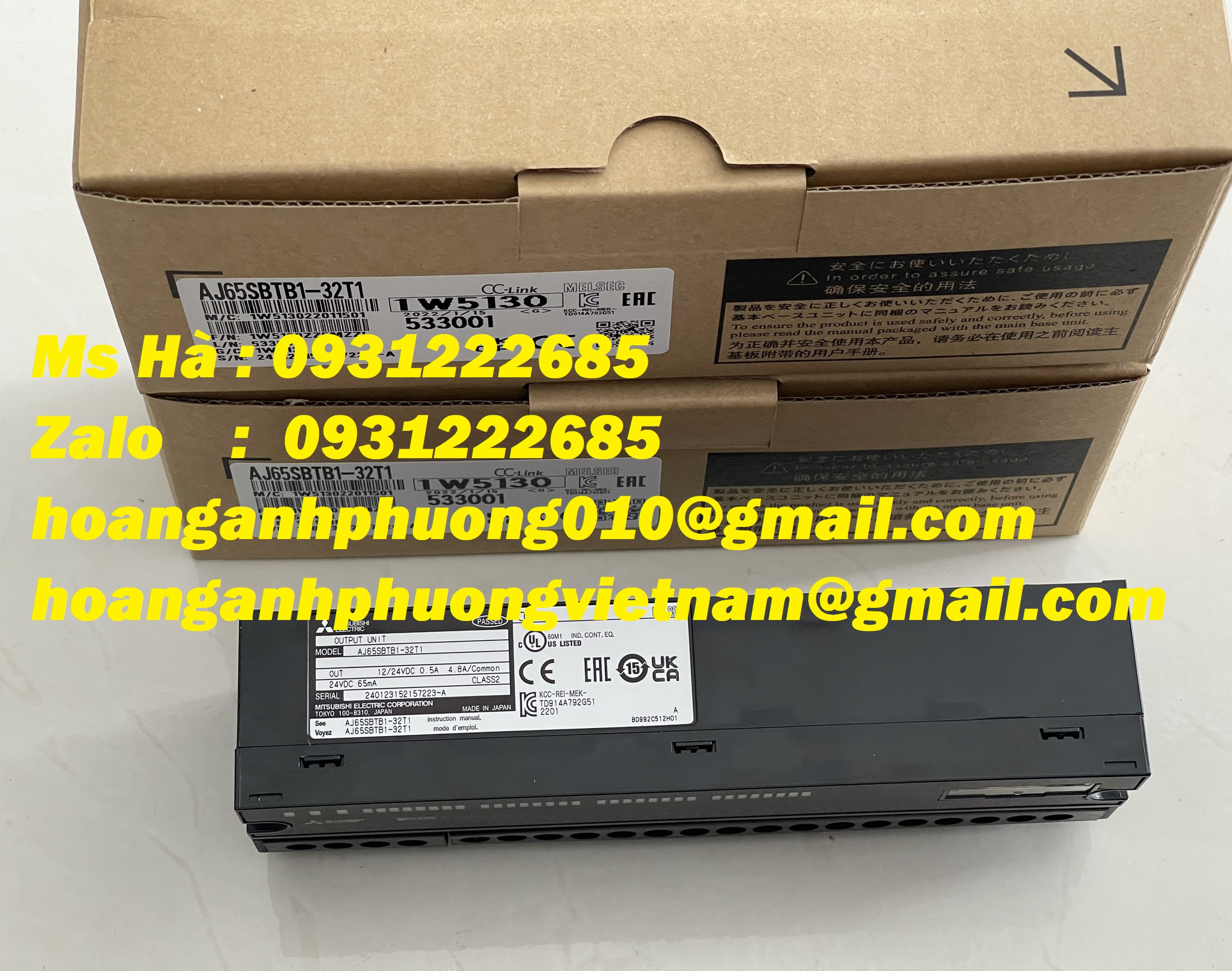 Mô đun mitsubishi AJ65SBTB1-31T1 mới 100% - bảo hành 12 tháng