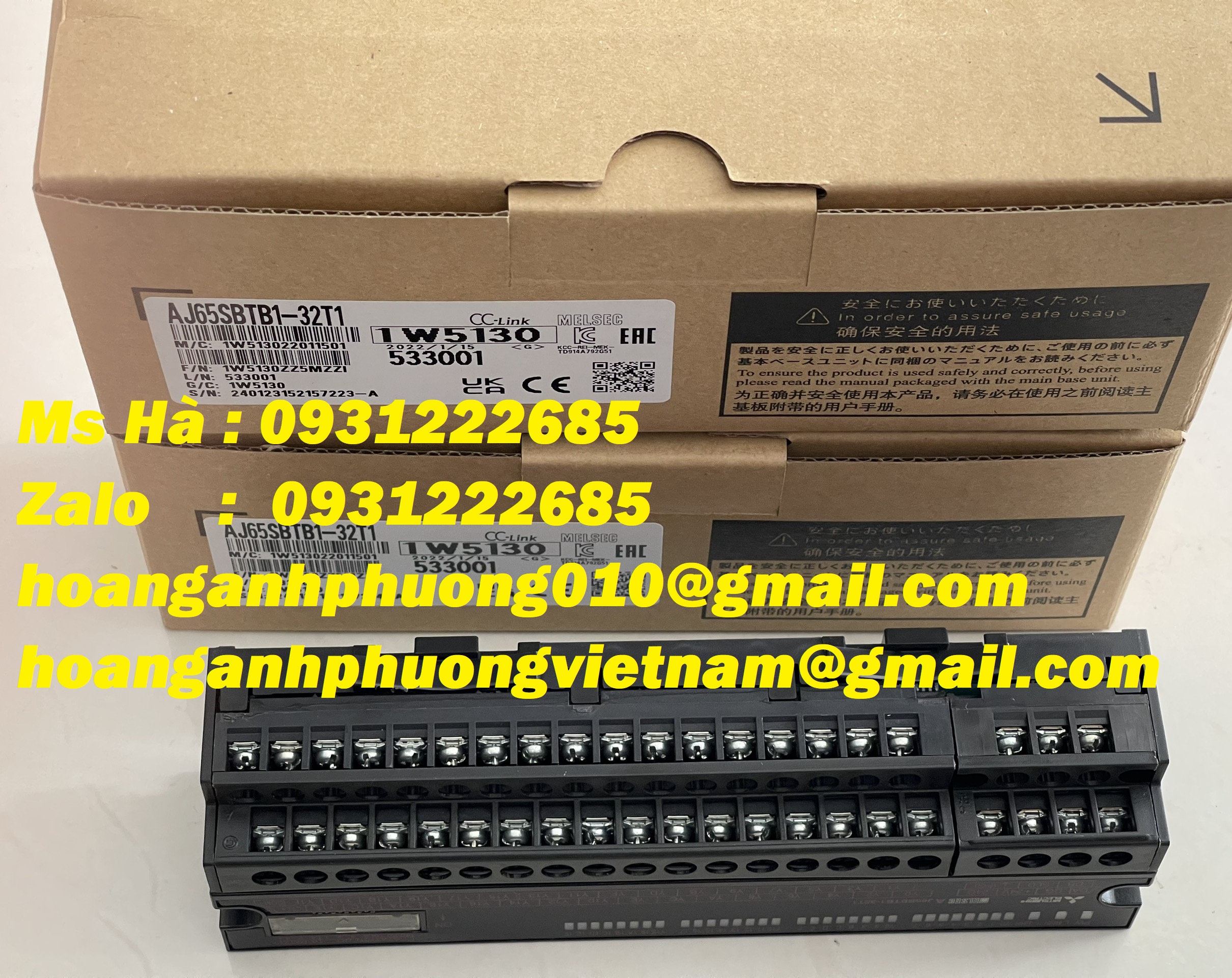 Mô đun mitsubishi AJ65SBTB1-31T1 mới 100% - bảo hành 12 tháng