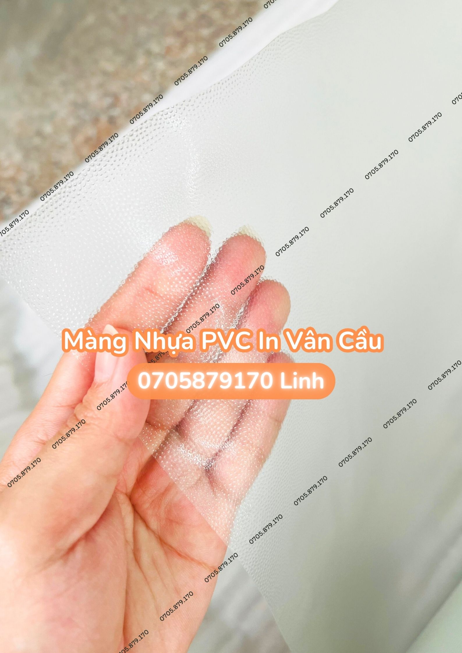 MÀNG NHỰA PVC IN VÂN CẦU