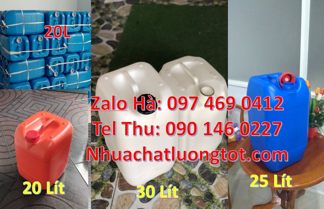 Bán can nhựa 20l có nắp thoát khí,can nhựa 25l đựng xăng dầu hóa chất