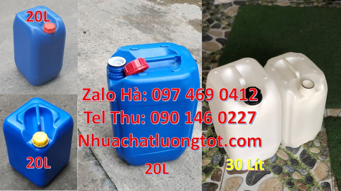 Bán can nhựa 20l có nắp thoát khí,can nhựa 25l đựng xăng dầu hóa chất