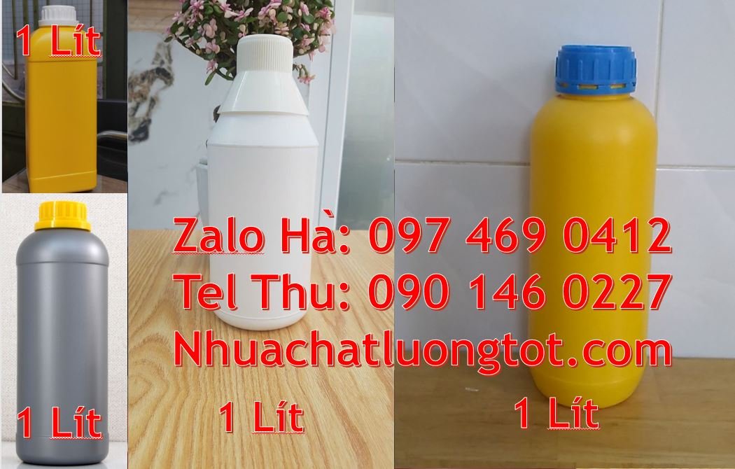 Bán chai nhựa 1l có nắp thoát khí màu trắng,chai nhựa 0.5l đựng sữa ta