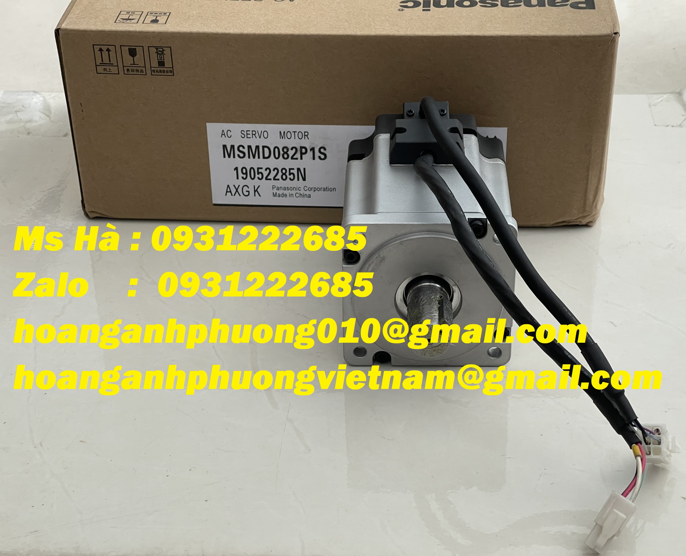 Panasonic chính hãng động cơ MSMD082P1S - giao nhanh chóng