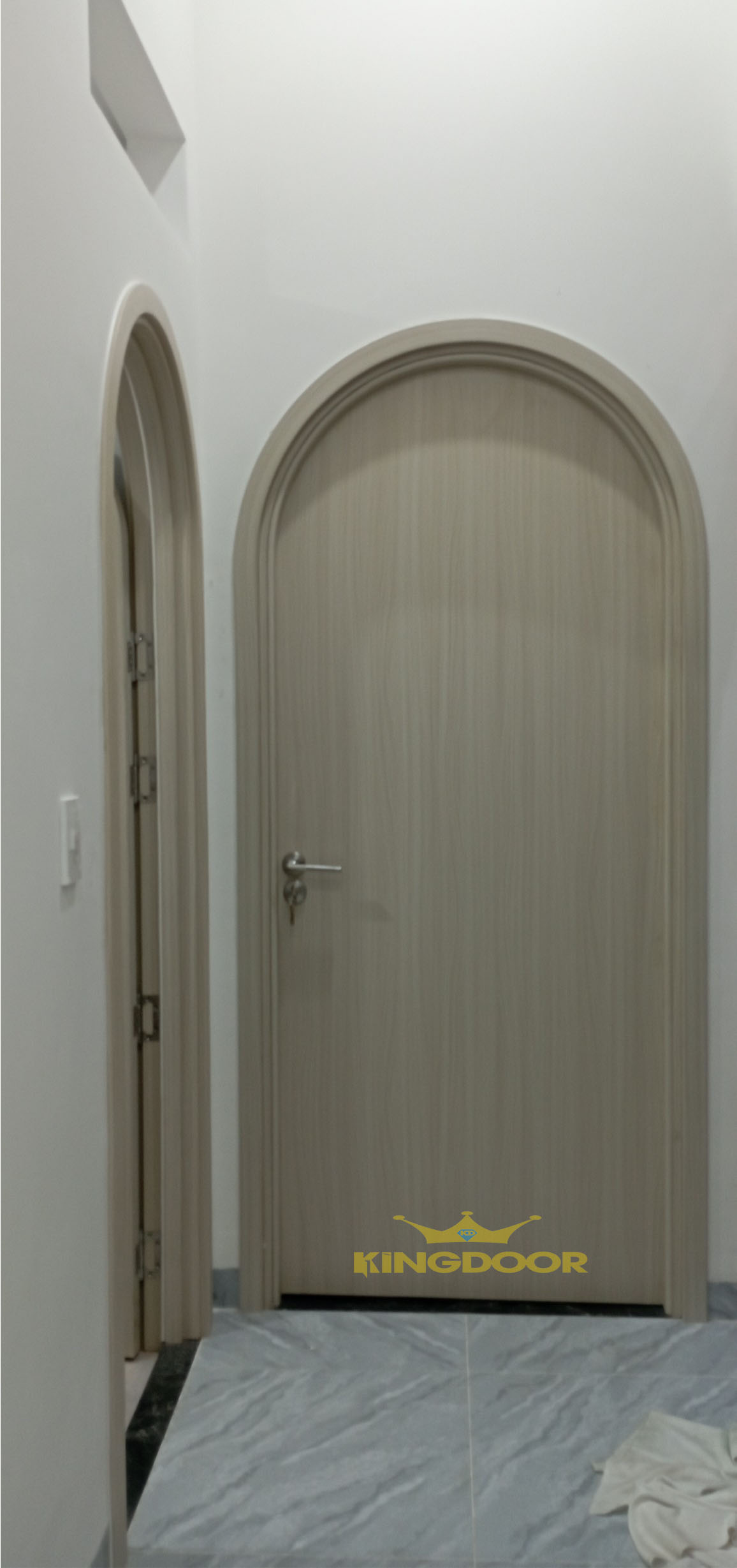Cửa vòm nhựa composite tại Quận 6 - TP HCM