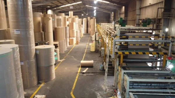 Hệ thống nghiền ép bìa carton tự động