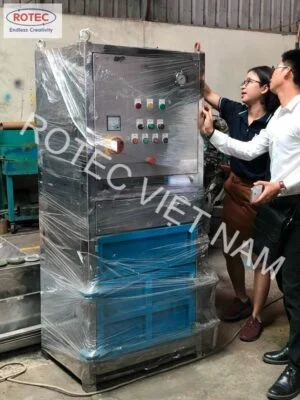 Bộđôi máy nghiền ép rác Rotec Việt Nam