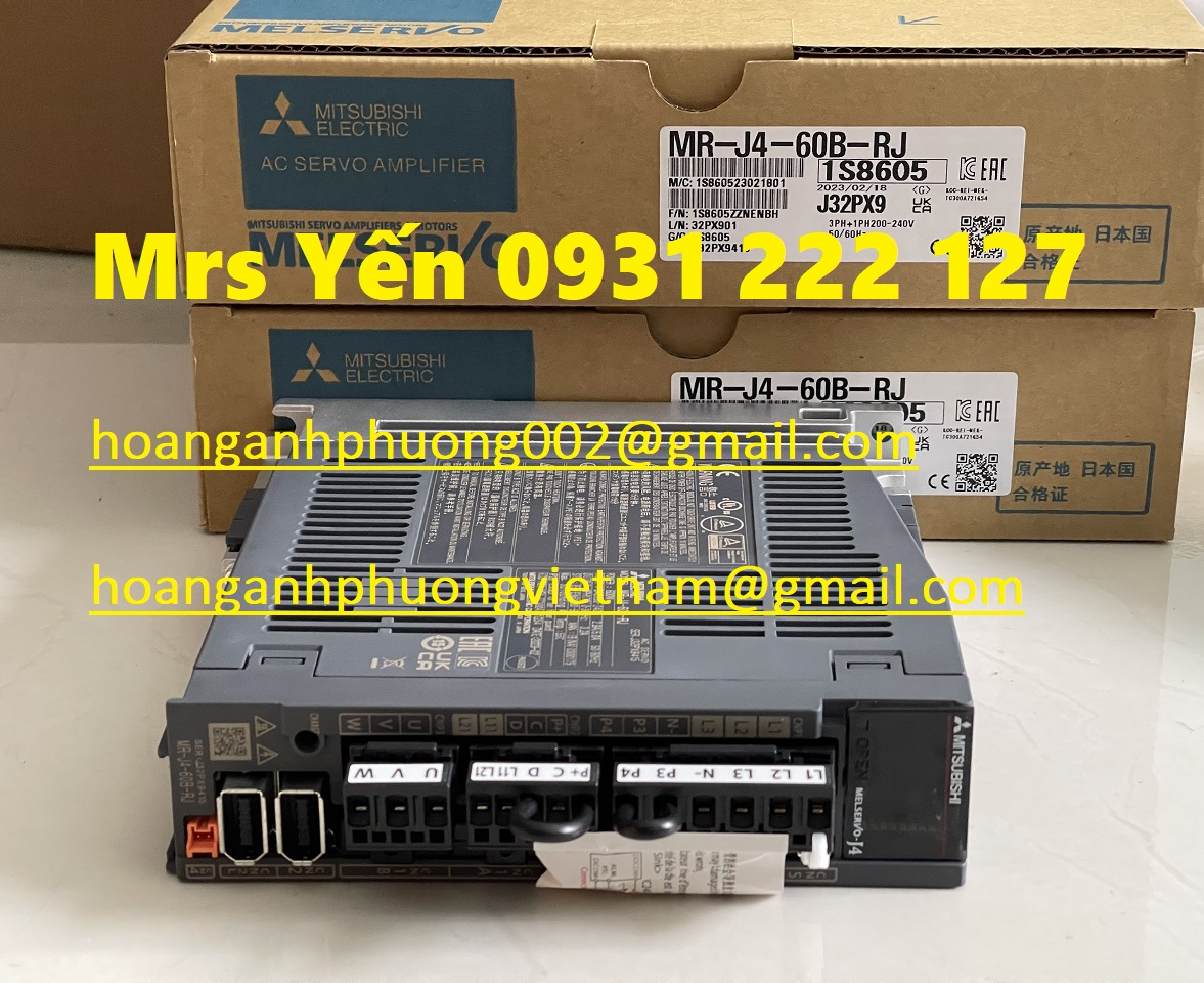 MR-J4-60B-RJ  Bộ điều khiển Mitsubishi giá nhập tốt tại Bình Dương