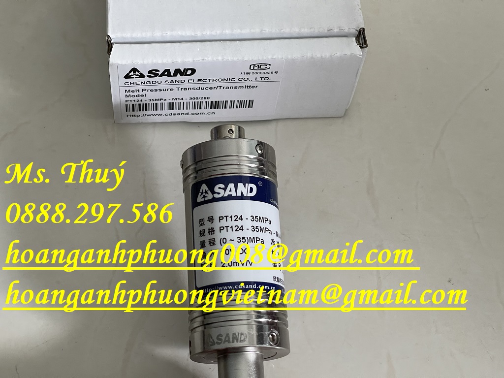 Đầu dò SAND PT124-35MPA-M14-300/280 - Nhập khẩu