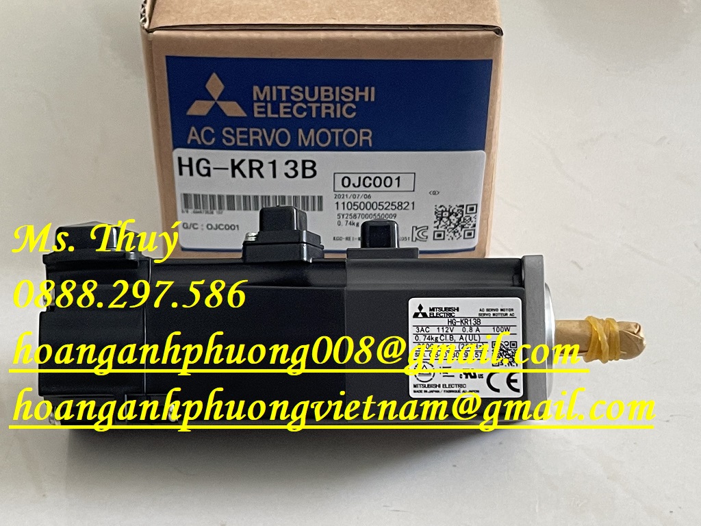 Servo Motor HG-KR13B Mitsubishi - NPP Hoàng Anh Phương