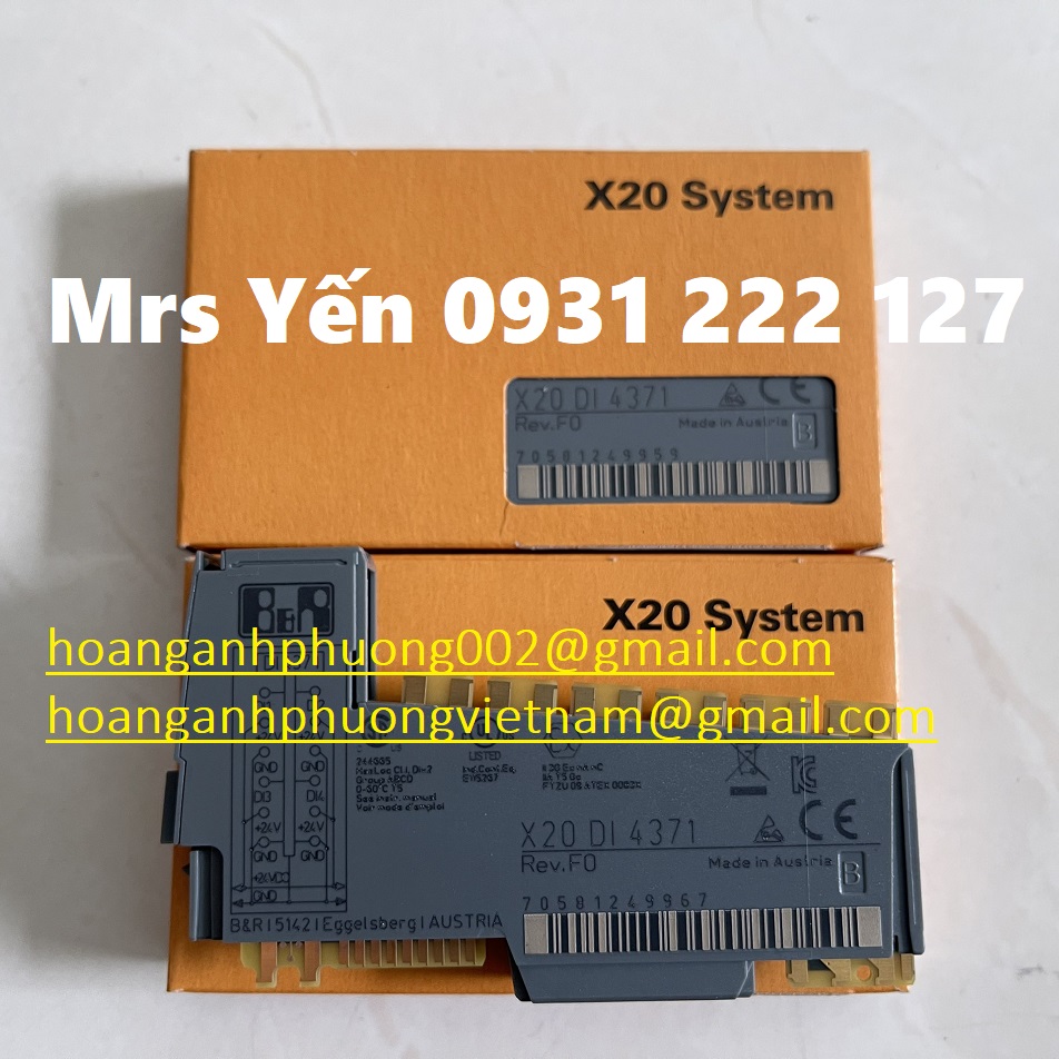 X20DI4371 Mô đun B&R giá cạnh tranh tại Hoàng Anh Phương