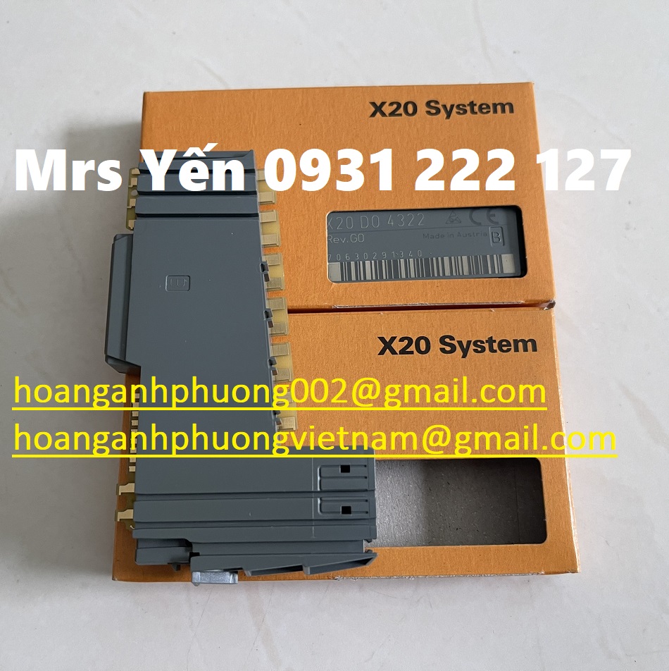 X20D04322 Mô đun B&R giá nhập tốt toàn quốc