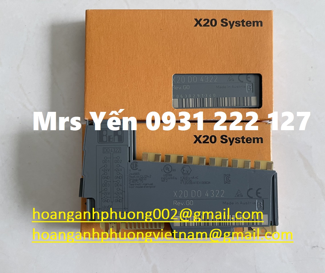 X20D04322 Mô đun B&R giá nhập tốt toàn quốc