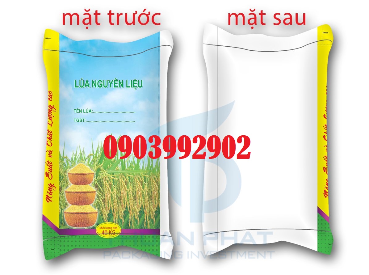 SẢN XUẤT IN ẤN BAO BÌ LÚA GIỐNG  - BAO BÌ THUẬN PHÁT  0903992902