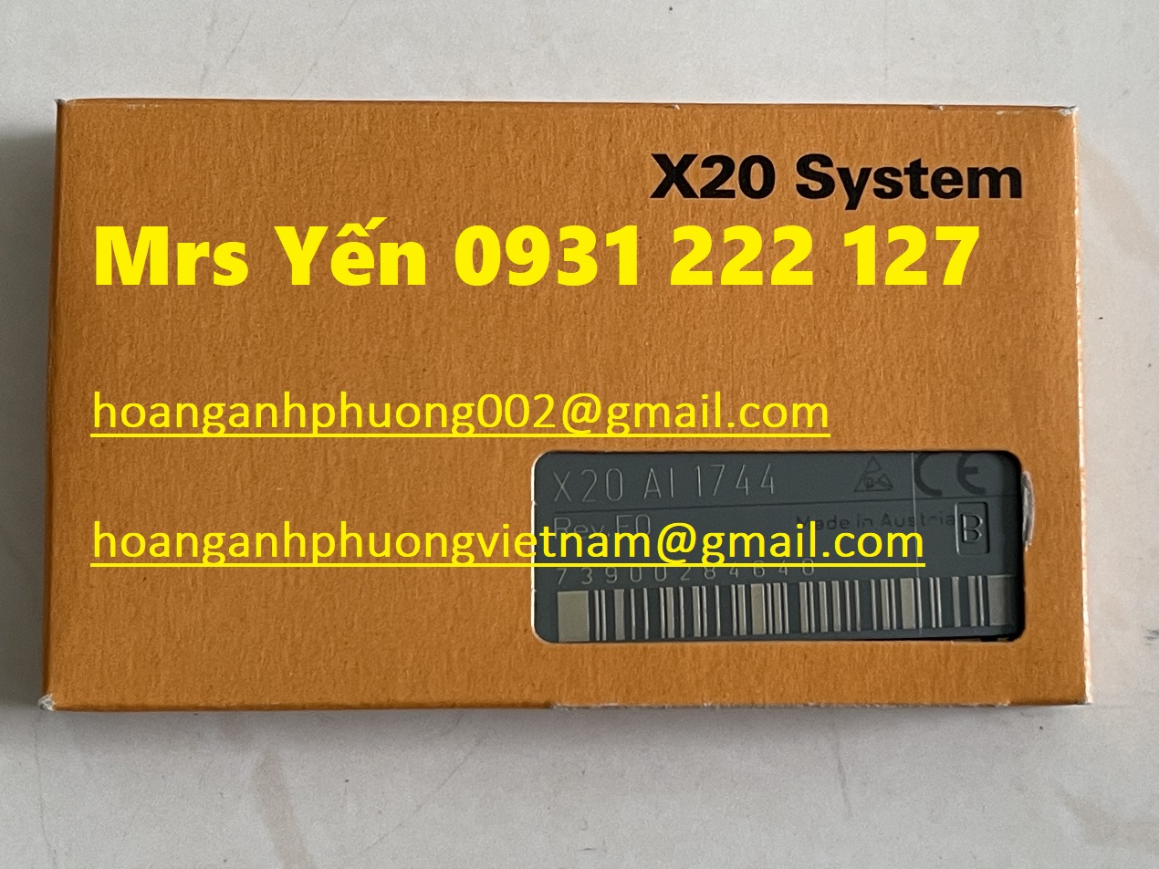 X20AI1744 Mô đun B&R nhập khẩu mới giá tốt tại Bình Dương