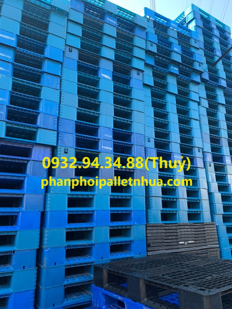 pallet nhựa cũ tại TP.HCM giá rẻ cuối năm