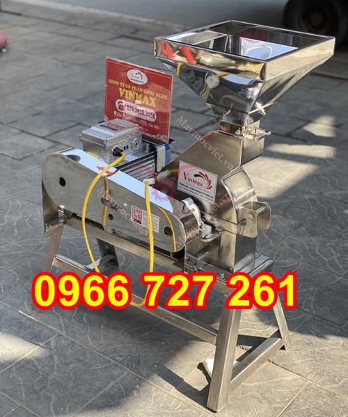 Máy nghiền bột dược liệu 15 búa Vinmax VMN3000
