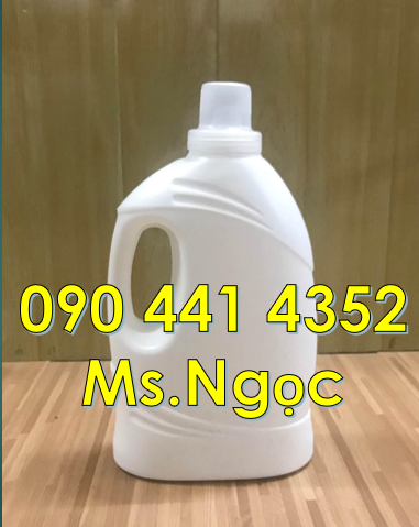 Bán can nhựa đựng nước giặt 5 lít, bình đựng nước rửa chén 4 lít vuông