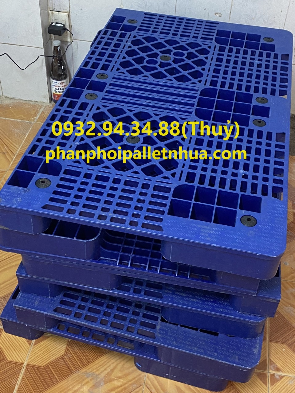 phân phối pallet nhựa liền khối 1 mặt giá rẻ