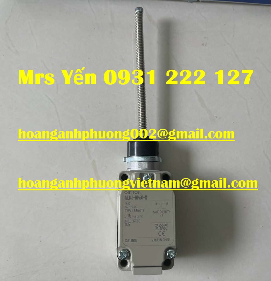 Công tắc hành trình WLNJ-RP60-N Omron nhập khẩu giá cạnh tranh