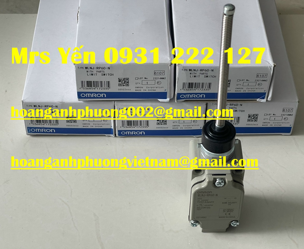 Công tắc hành trình WLNJ-RP60-N Omron nhập khẩu giá cạnh tranh