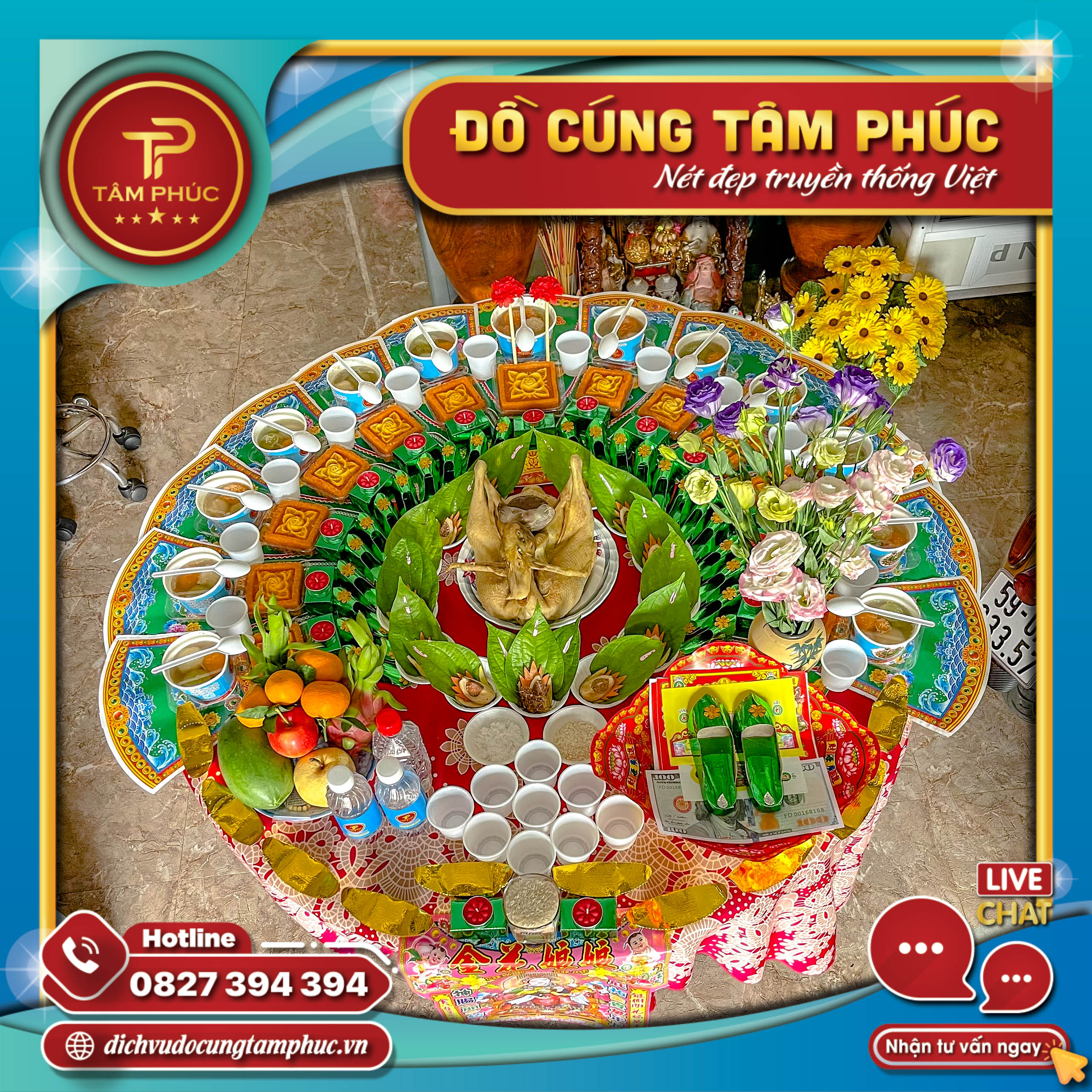 Mâm cúng Căn 3,6,9,12 tuổi cho bé Trai và bé Gái