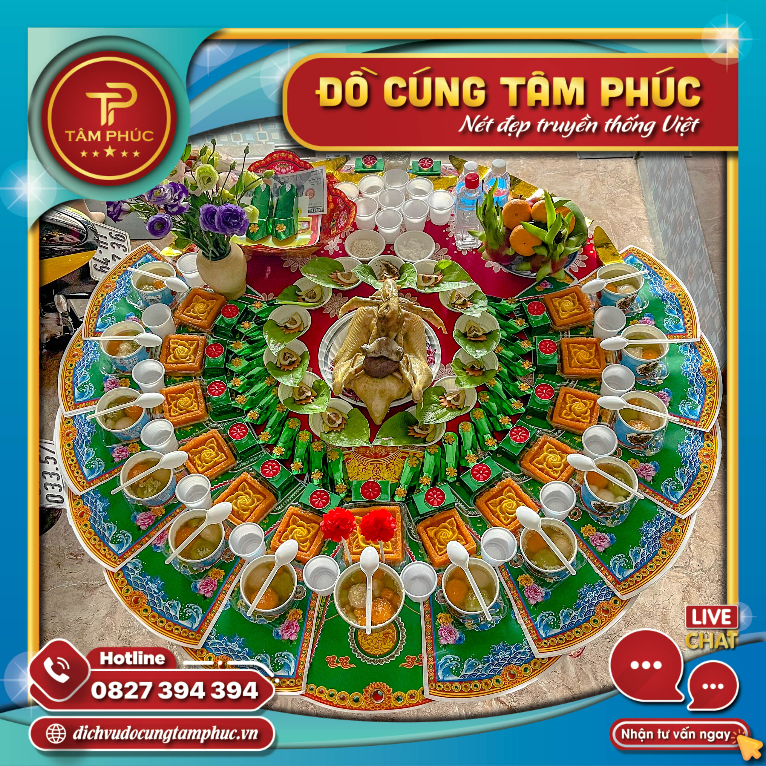 Mâm cúng Căn 3,6,9,12 tuổi cho bé Trai và bé Gái