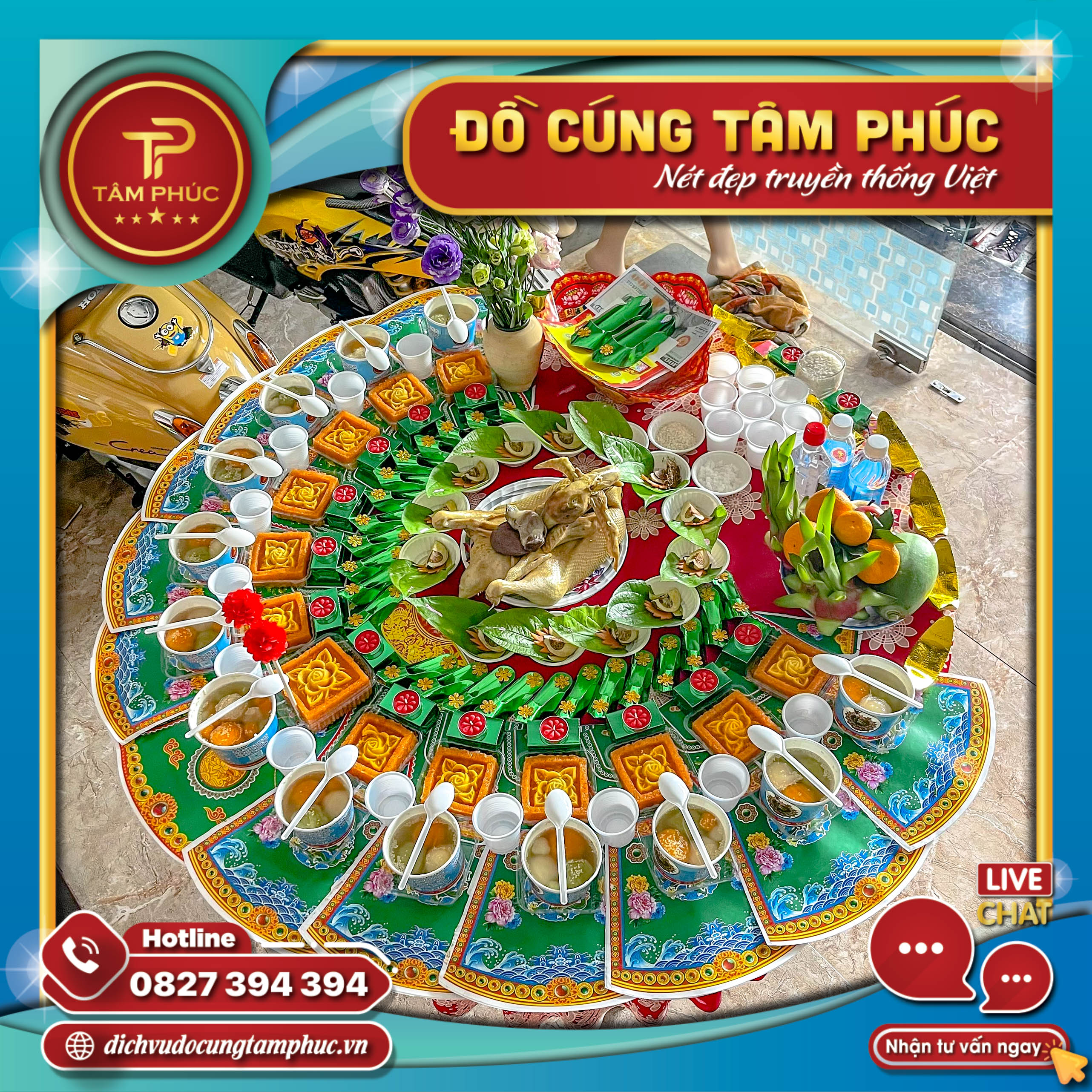 Mâm cúng Căn 3,6,9,12 tuổi cho bé Trai và bé Gái