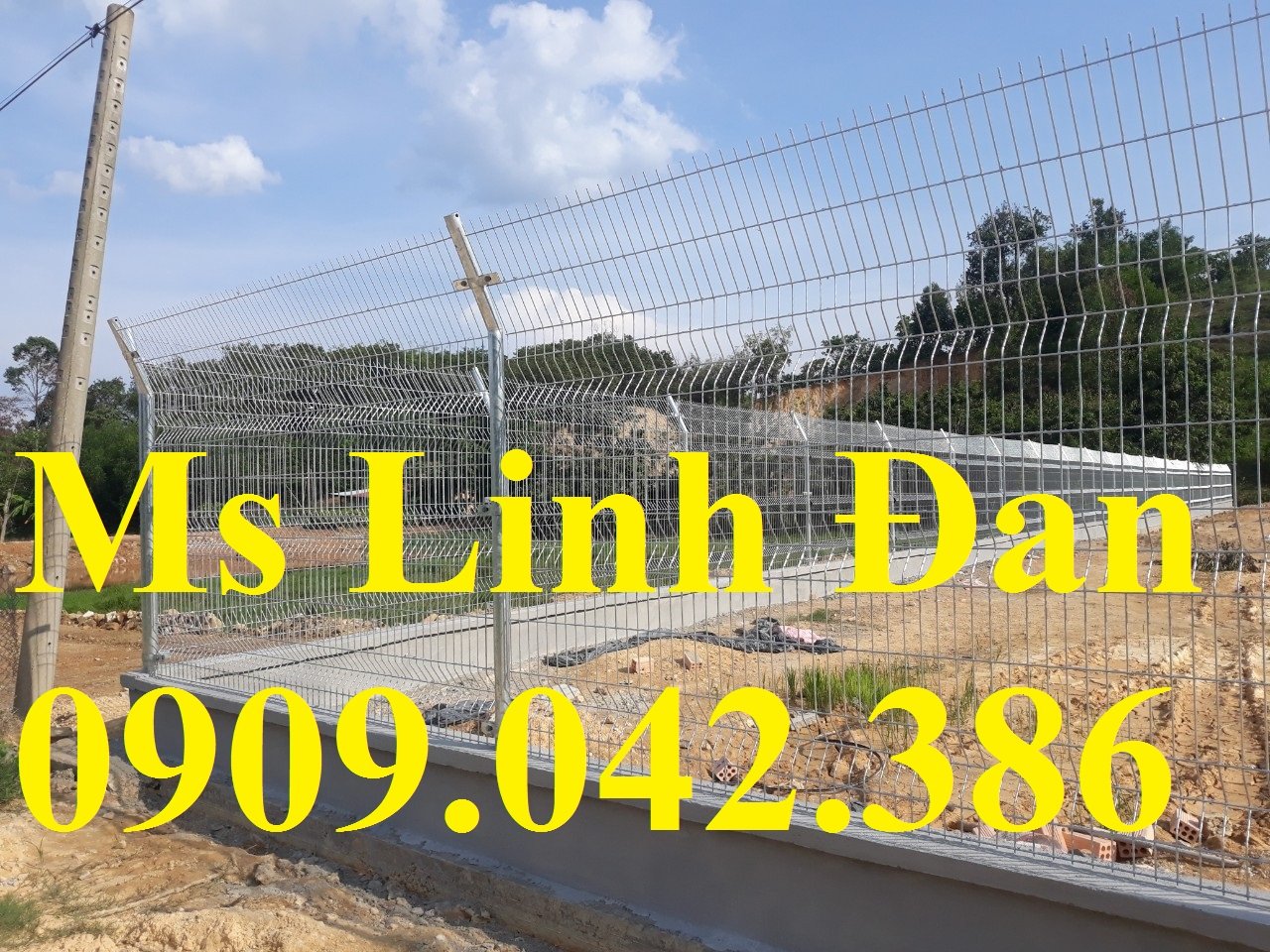 Lưới thép hàng rào chuyên sx và thi công hàng rào nhà xưởng