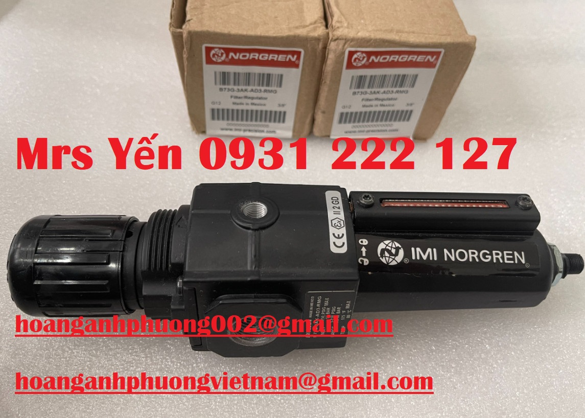 B73G-AD3-RMG Bộ lọc điều chỉnh Norgren chuẩn hàng giá tốt