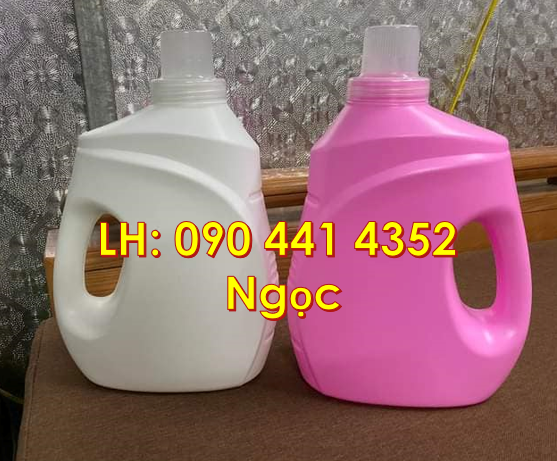 SX can nhựa 1 lít đựng nước giặt, can nhựa 3.6L đựng nước rửa chén