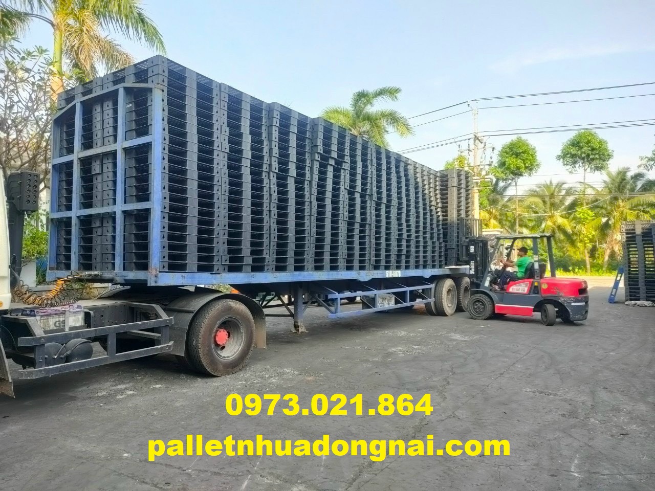 Pallet nhựa cũ giá rẻ cạnh tranh, lh 0973021864