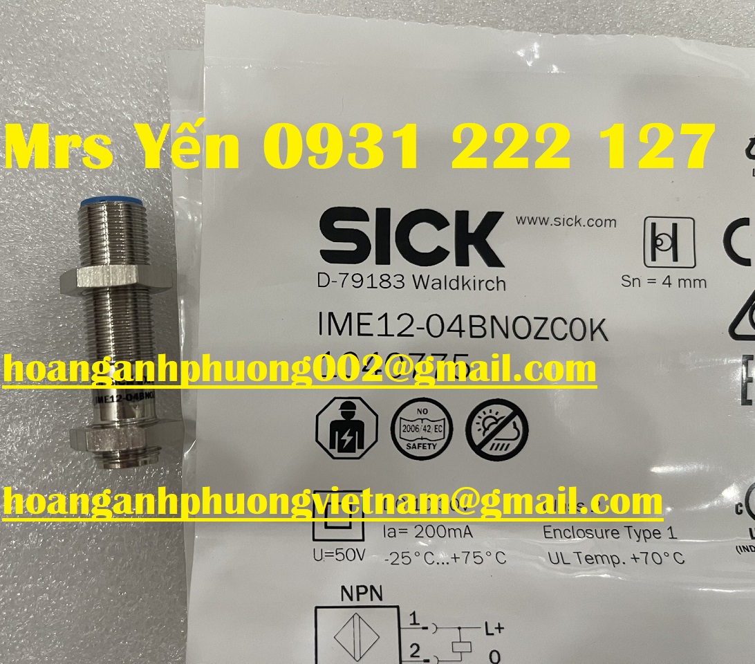 IME12-04BNOZC0K Cảm biến tiệm cận SICK chuẩn hàng giá tốt