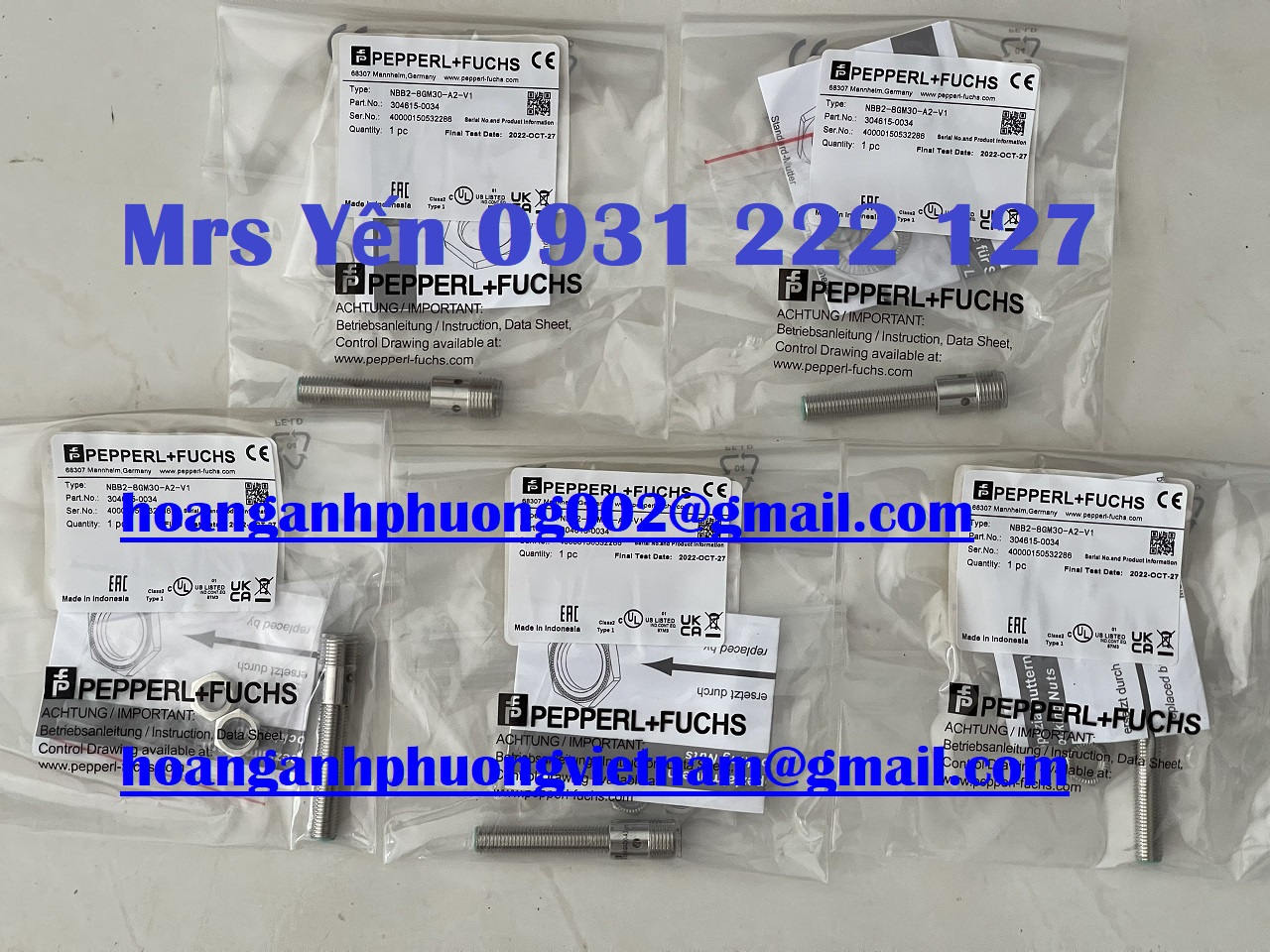 NBB2-8GM30-A2-V1 Cảm biến Pepper+Fuchs mới giá tốt toàn quốc